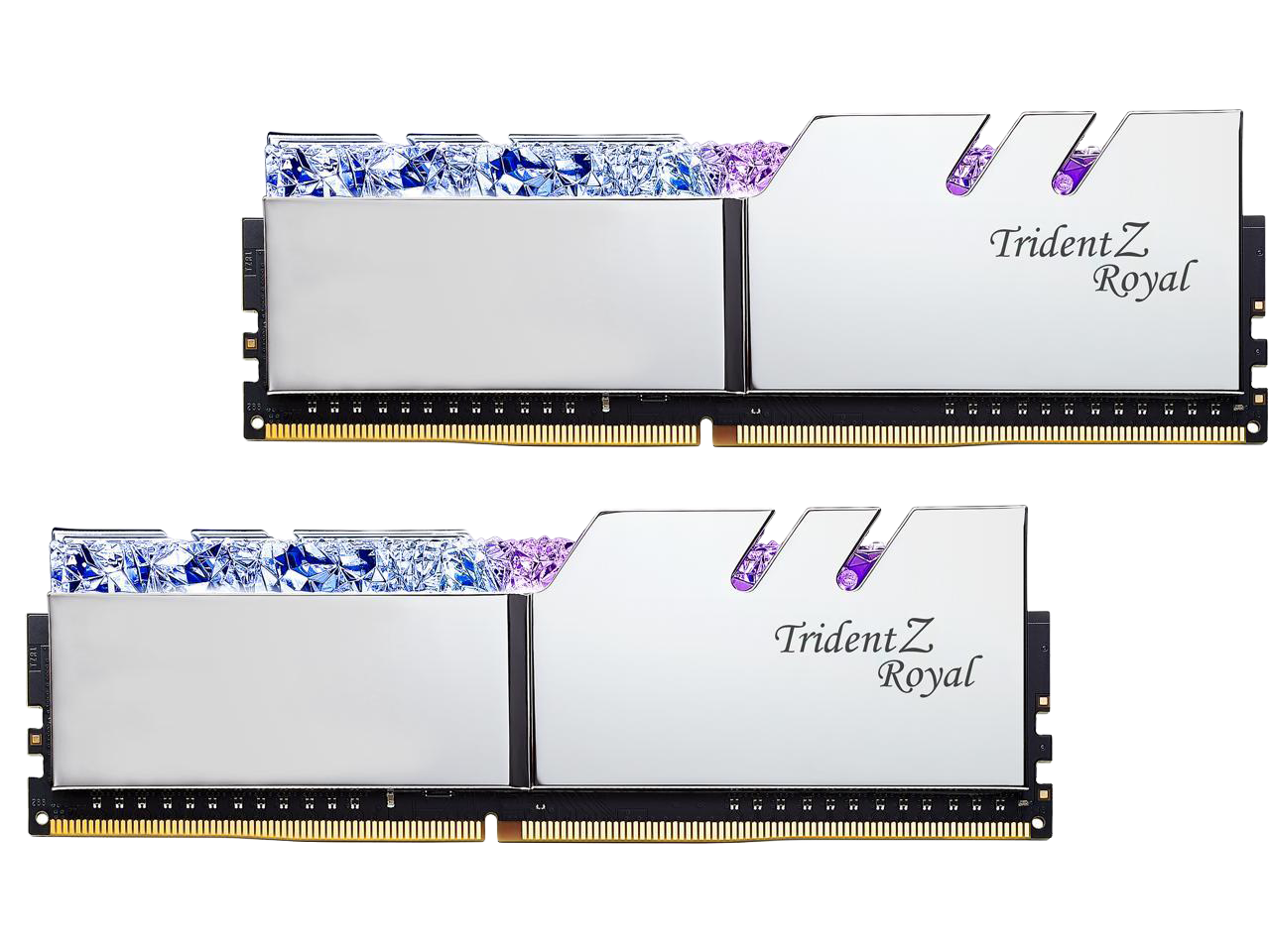 G.SKILL Trident Z Royal Series 32GB (2 x 16GB) 288-Pin DDR4 SDRAM DDR4 4000 (PC4 32000) Desktop Memory Model F4-4000C16D-32GTRSA