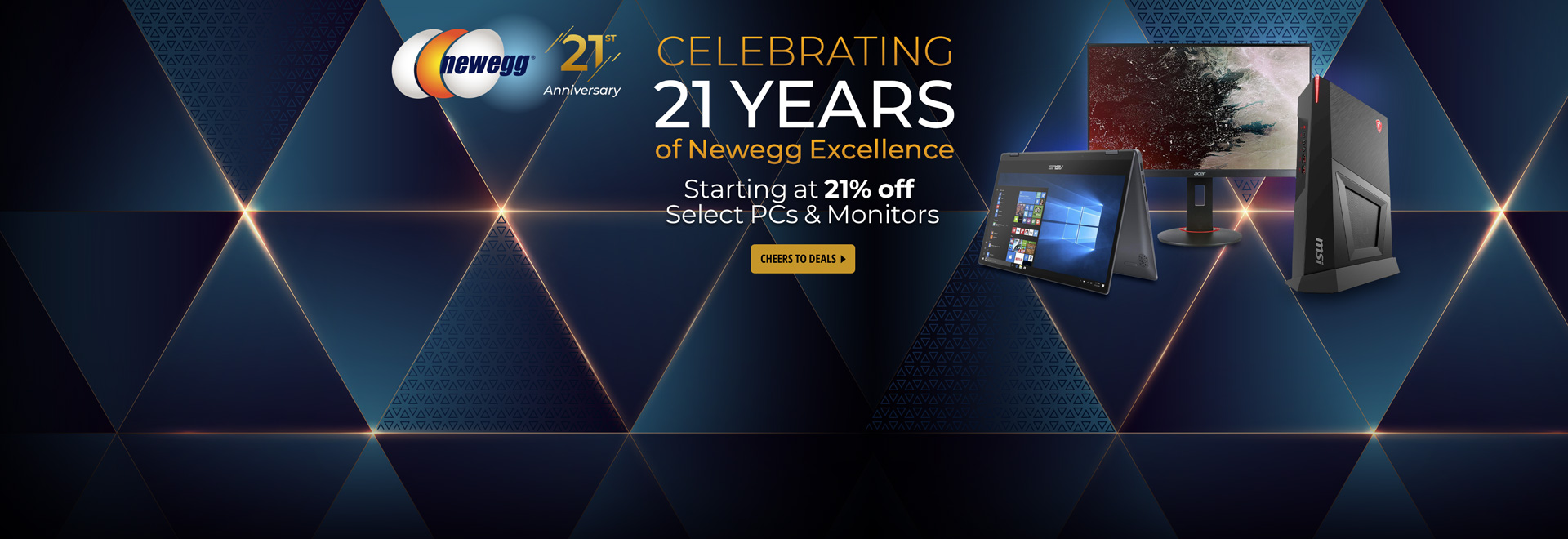 Celebrating 21 Years of Newegg Excellence