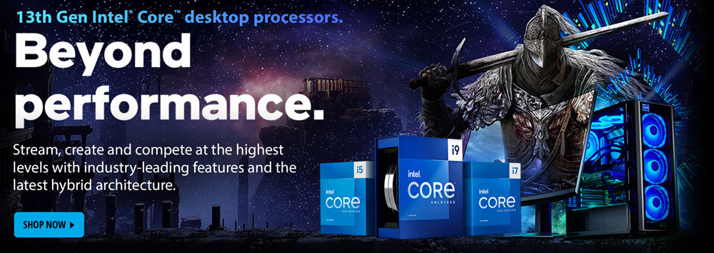 13th Gen Intel Core desktop processors