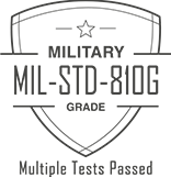Military grade standard badge