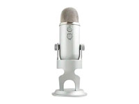 Blue Yeti Professional Multi-Pattern USB Condenser Microphone - Silver