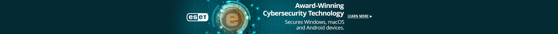ESET Award-Winning Cybersecurity Technology