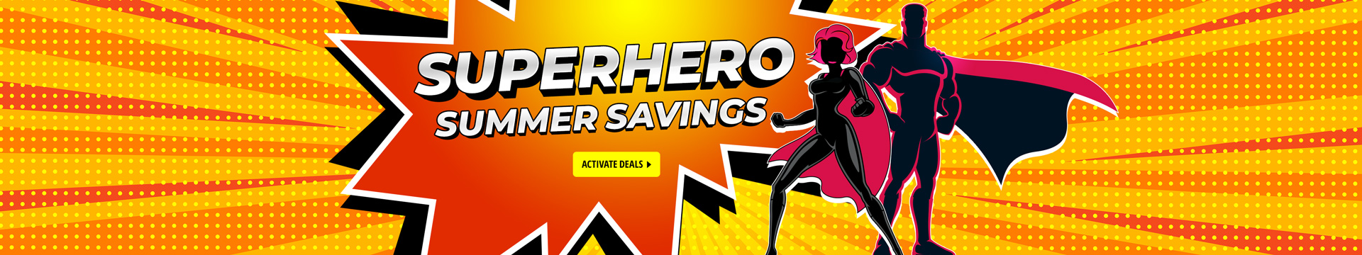 Superhero Summer Savings