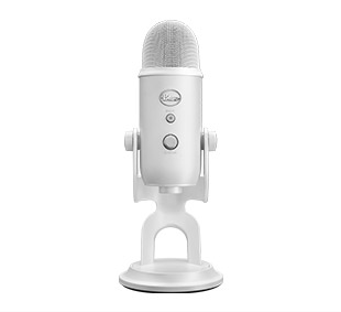 YETI Special Edition Mic with White Mist Finish