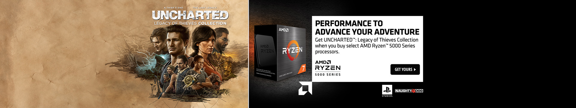 AMD Ryzen™ 5000 Uncharted Bundle