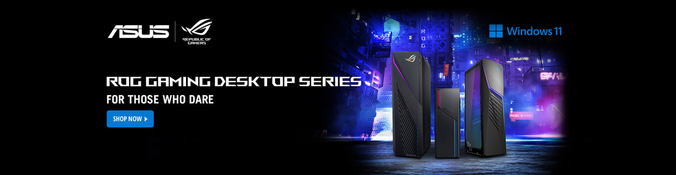 ASUS ROG Gaming Desktops