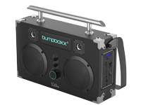 Bumpboxx Ultra Bluetooth Boombox in Black