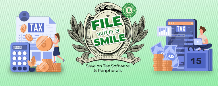 Save on Tax Software & Peripherals
