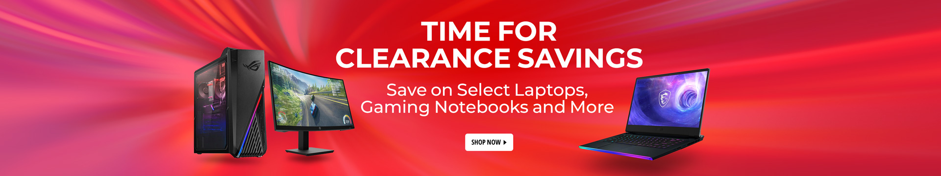 Time for clearance savings