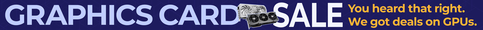 Video card sale