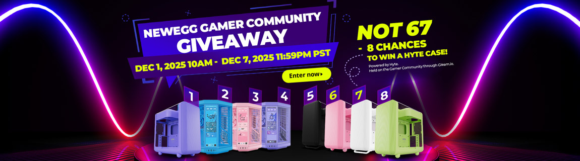 Newegg Gamer Community Giveaway