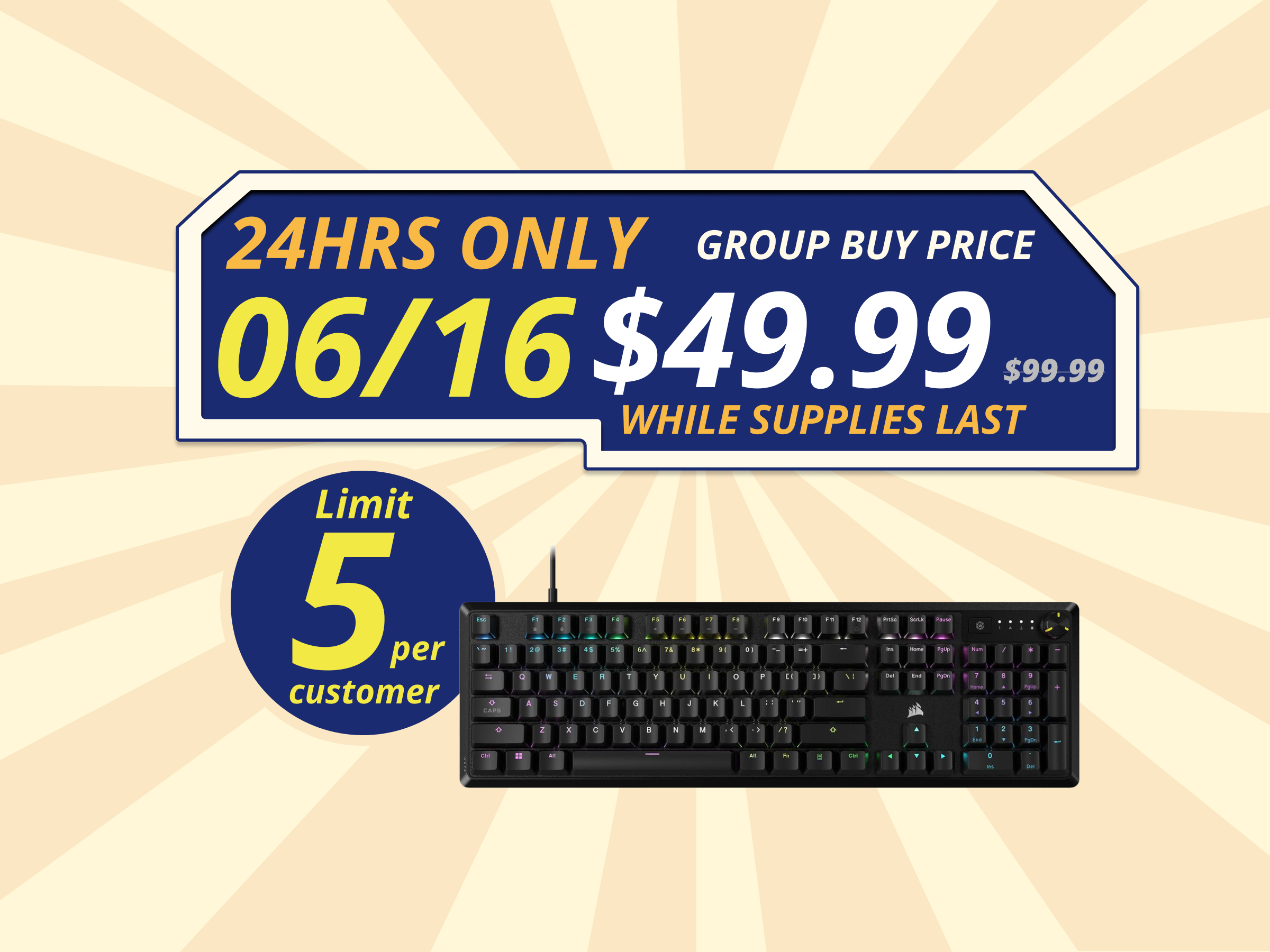CORSAIR K70 CORE RGB Mechanical Gaming Keyboard - CORSAIR Red Linear Switches - Sound Dampening - Rotary Dial - Aluminum Top Plate - Onboard Storage - Black