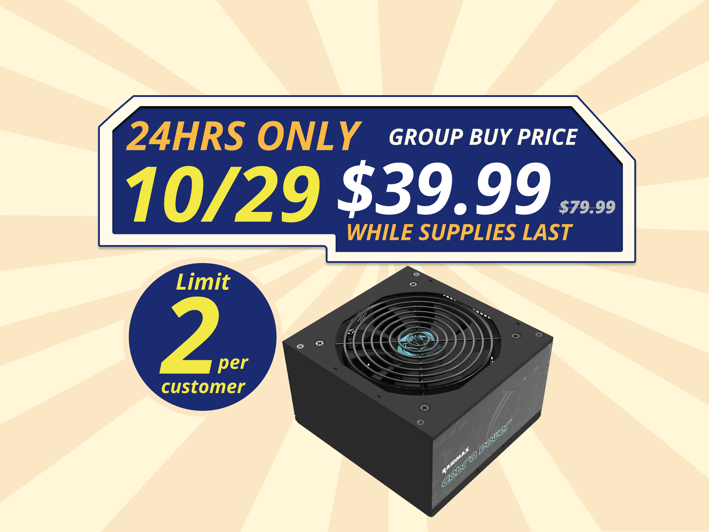 RAIDMAX Cobra ATX 3.1 Power Supply 750W, 80+ Gold Certified Gaming PSU, PCIe Gen 5 Ready, High-Performance Power Supply for Gaming PCs, RoHS, Active PFC, Black Flat Cables RAIDMAX Cobra ATX 3.1 Power Supply 750W, 80+ Gold Certified Gaming PSU, PCIe Gen 5 Ready, High-Performance Power Supply for Gaming PCs, RoHS, Active PFC, Black Flat Cables