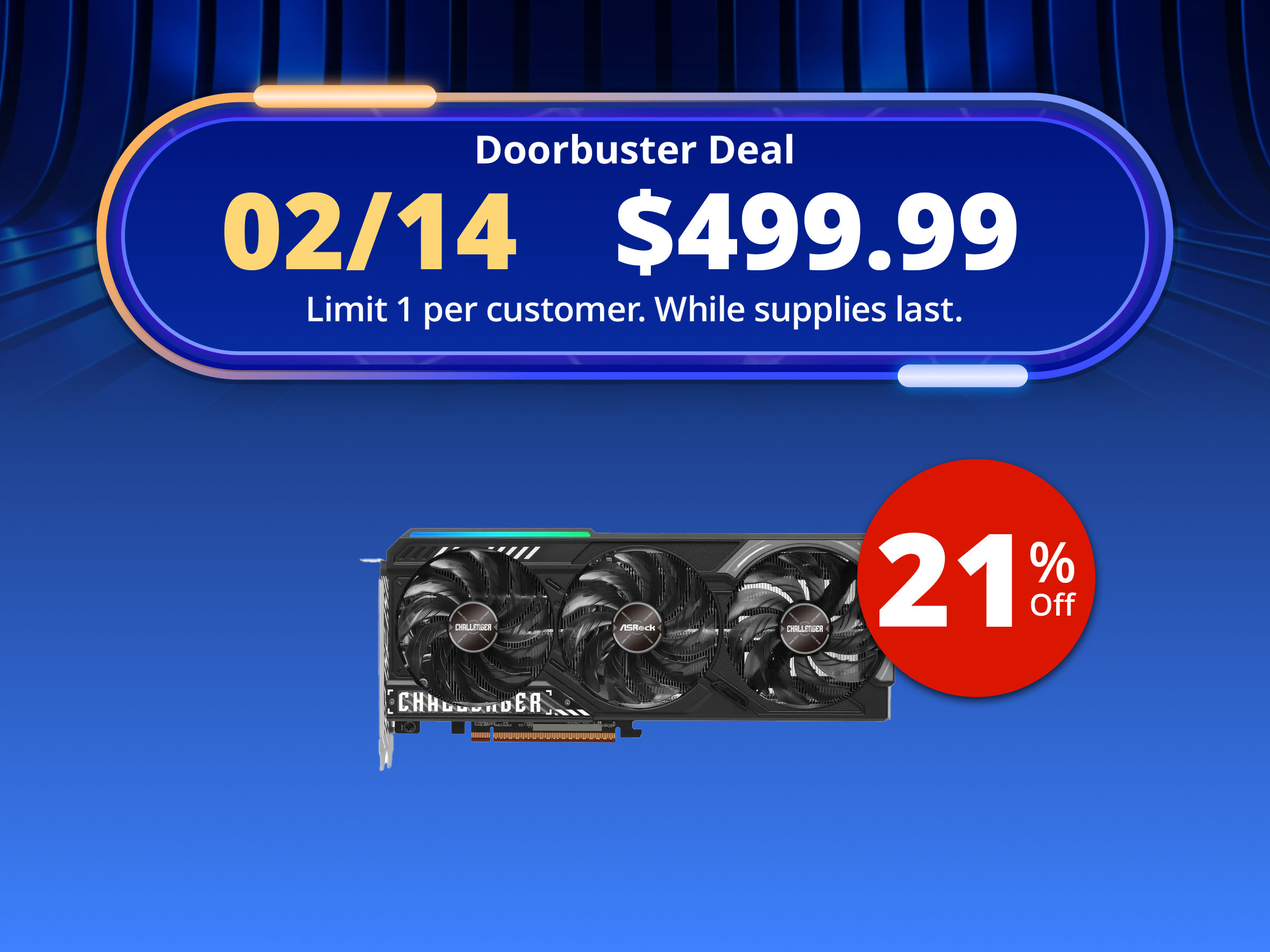 ASRock Challenger Radeon RX 9070 16GB GDDR6 PCI Express 5.0 x16 ATX Graphics Card RX9070 CL 16G ASRock Challenger Radeon RX 9070 16GB GDDR6 PCI Express 5.0 x16 ATX Graphics Card RX9070 CL 16G