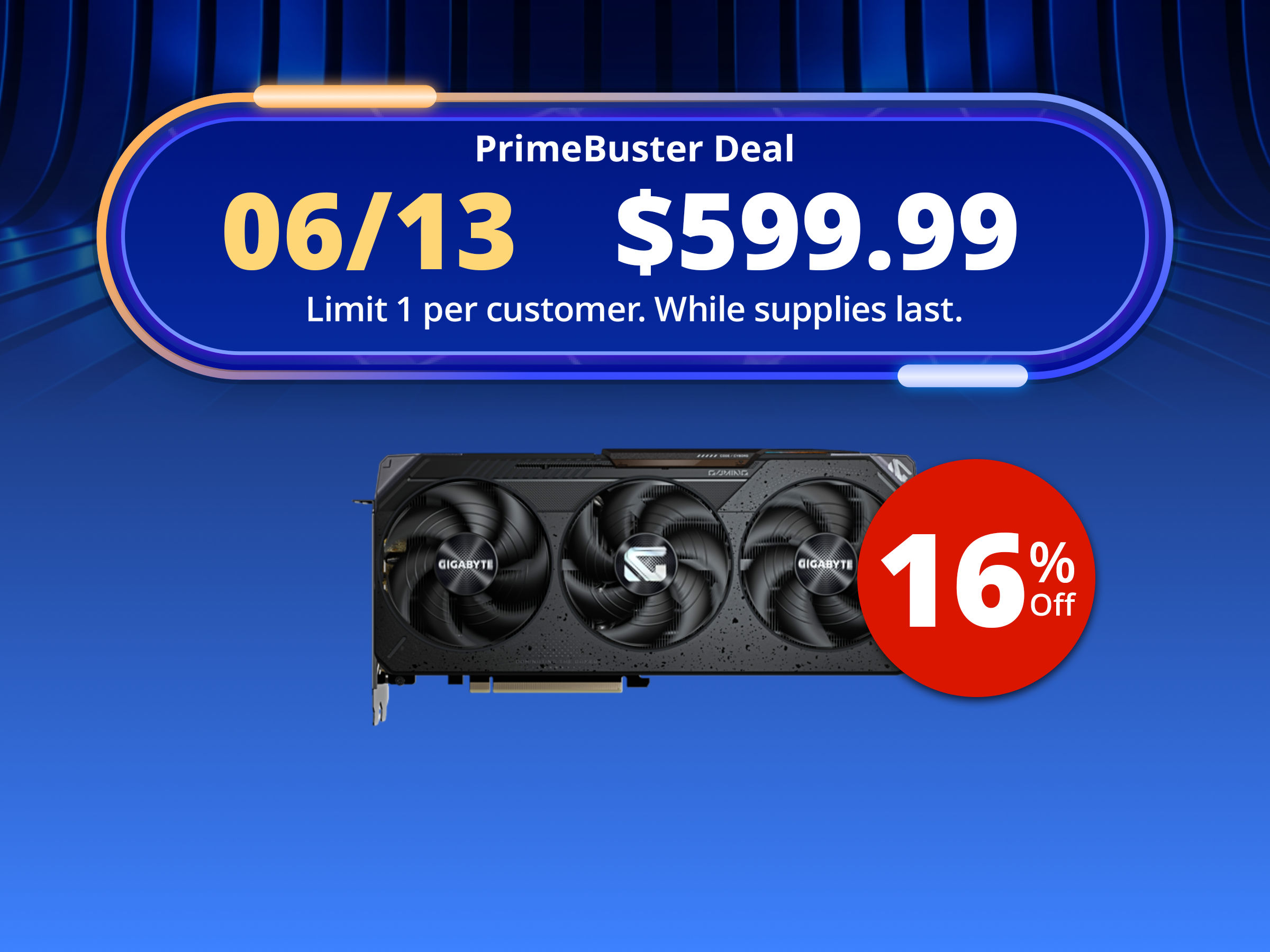 GIGABYTE Gaming Radeon RX 9070 XT 16GB GDDR6 PCI Express 5.0 x16 ATX Graphics Card GV-R9070XTGAMING OC-16GD GIGABYTE Gaming Radeon RX 9070 XT 16GB GDDR6 PCI Express 5.0 x16 ATX Graphics Card GV-R9070XTGAMING OC-16GD