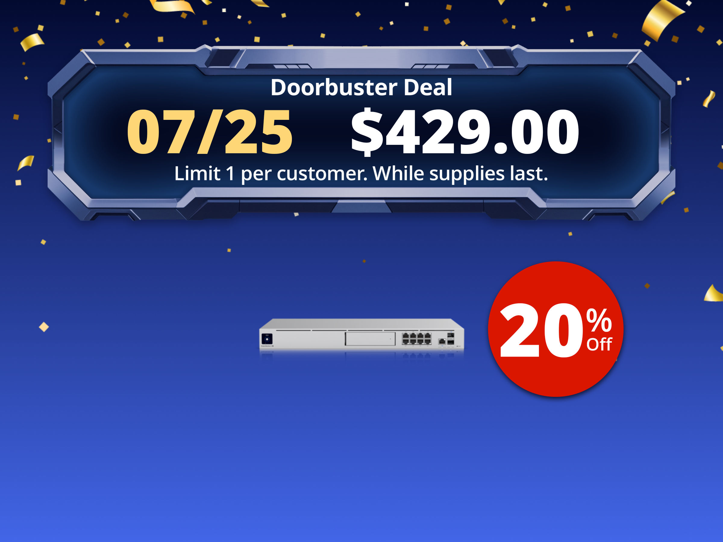 Ubiquiti Dream Machine Special Edition, 10G Cloud Gateway (UDM-SE (180W)) Ubiquiti Dream Machine Special Edition, 10G Cloud Gateway (UDM-SE (180W))