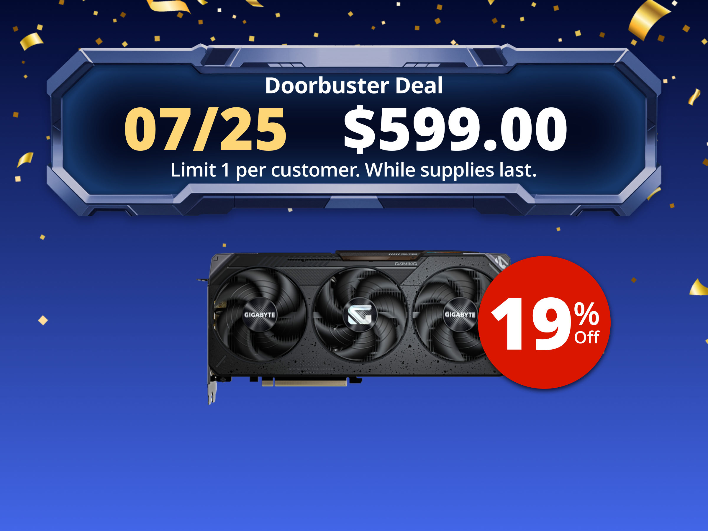 GIGABYTE Gaming Radeon RX 9070 XT 16GB GDDR6 PCI Express 5.0 x16 ATX Graphics Card GV-R9070XTGAMING OC-16GD GIGABYTE Gaming Radeon RX 9070 XT 16GB GDDR6 PCI Express 5.0 x16 ATX Graphics Card GV-R9070XTGAMING OC-16GD
