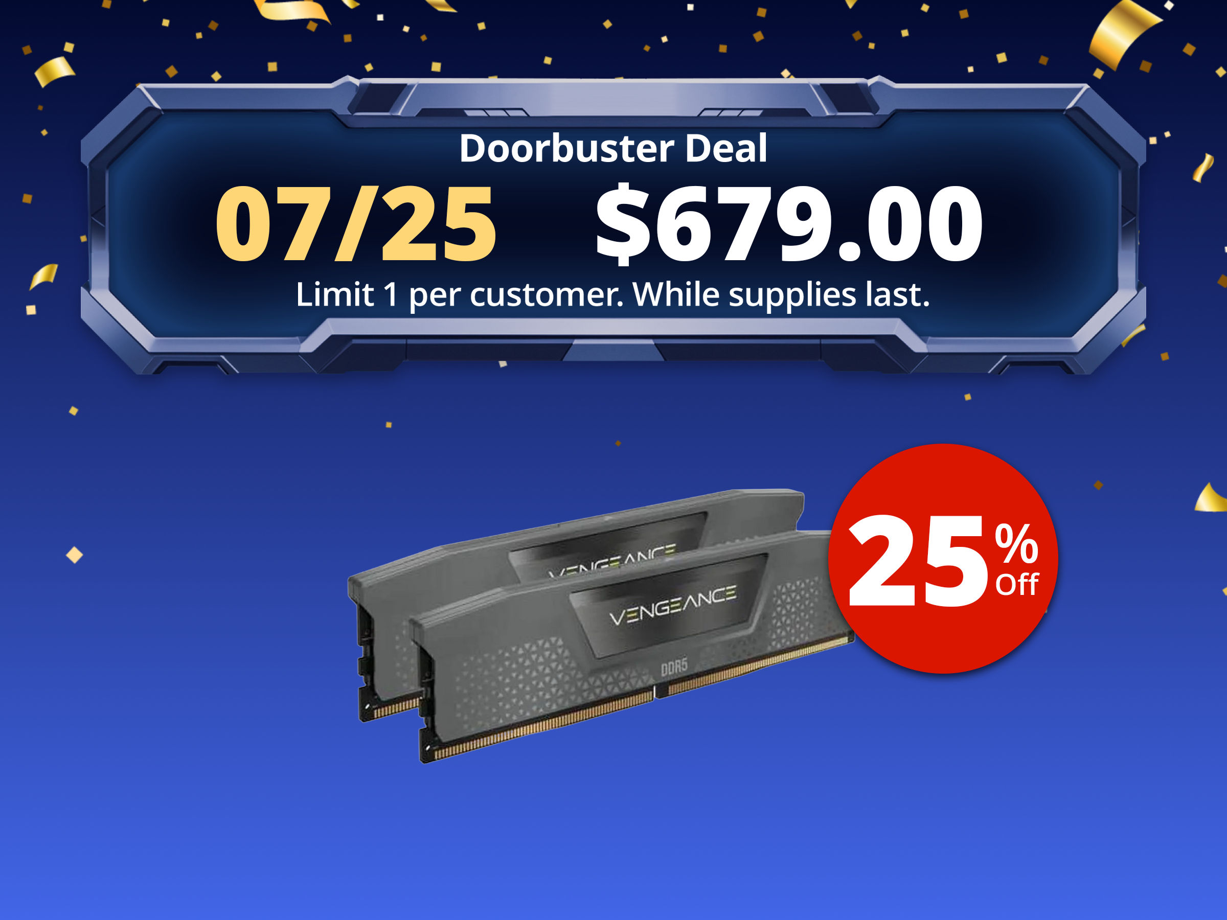 CORSAIR Vengeance 64GB (2 x 32GB) 288-Pin PC RAM DDR5 5600 (PC5 44800) Desktop Memory Model CMK64GX5M2D5600Z40 CORSAIR Vengeance 64GB (2 x 32GB) 288-Pin PC RAM DDR5 5600 (PC5 44800) Desktop Memory Model CMK64GX5M2D5600Z40