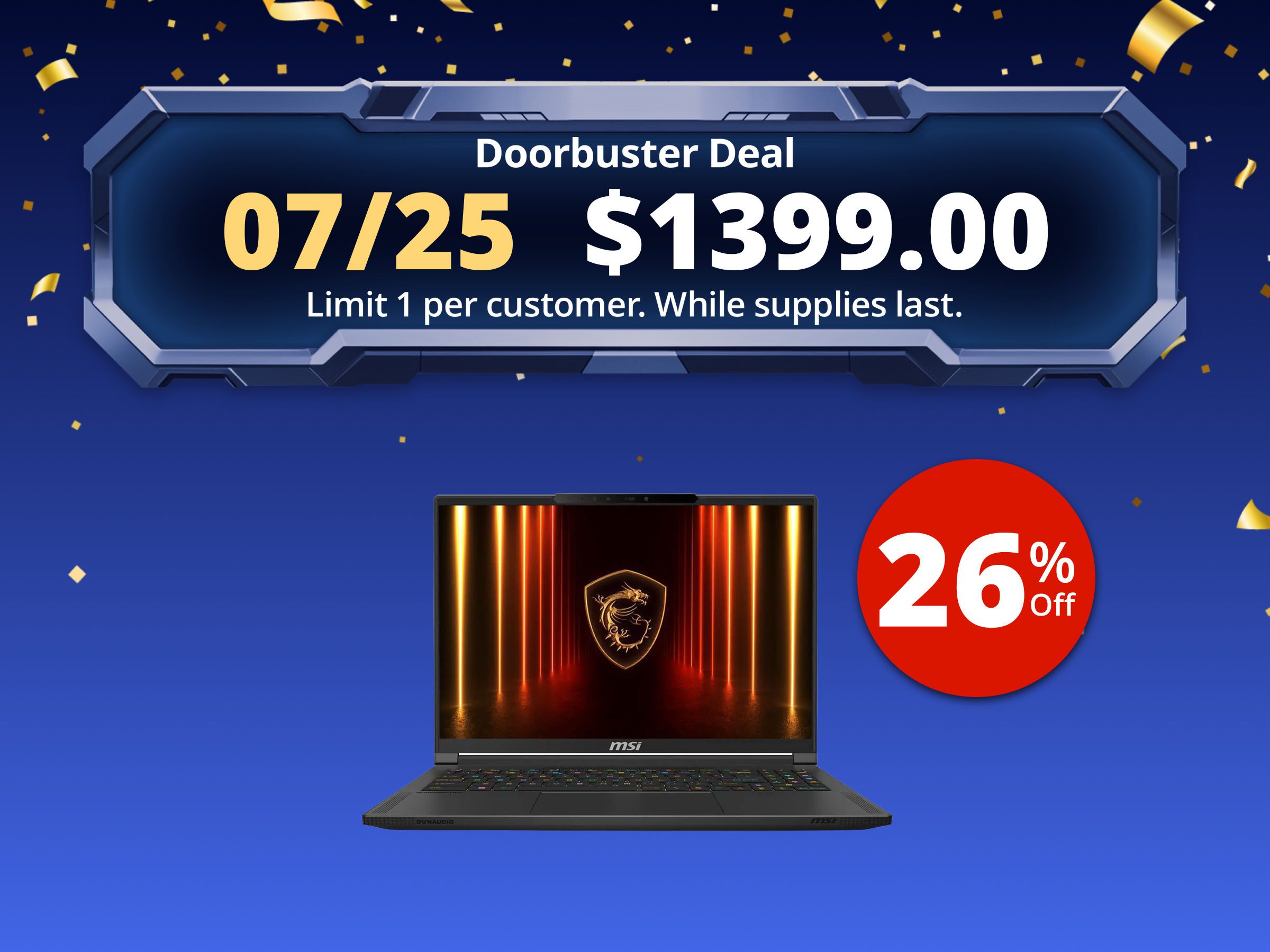 MSI Stealth 16 AI - 16" 240 Hz OLED Display - GeForce RTX 5060 Laptop GPU - Intel Core Ultra7-255H - 32GB DDR5 - 1TB NVMe SSD - Win 11 Home (Stealth 16 AI A2HWFG-041US ) MSI Stealth 16 AI - 16" 240 Hz OLED Display - GeForce RTX 5060 Laptop GPU - Intel Core Ultra7-255H - 32GB DDR5 - 1TB NVMe SSD - Win 11 Home (Stealth 16 AI A2HWFG-041US )