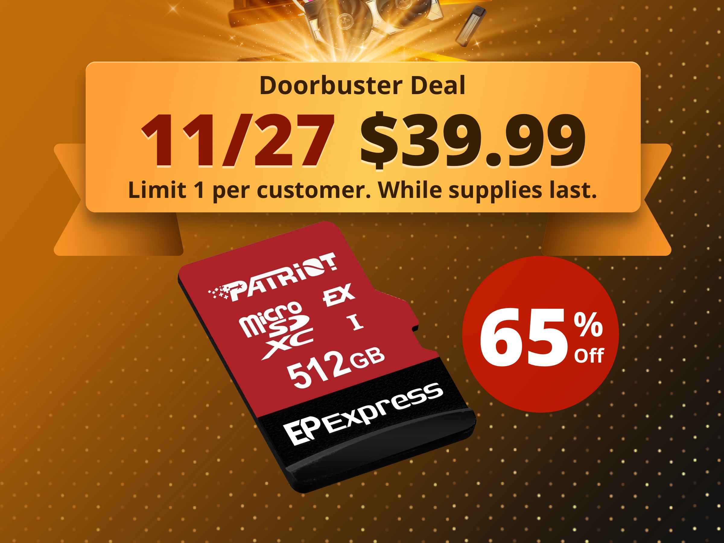 Patriot EP Series 512GB Express microSD Memory Card Up to 800 MB/s For Nintendo Switch 2 PEF256GEPEXMCX Patriot EP Series 512GB Express microSD Memory Card Up to 800 MB/s For Nintendo Switch 2 PEF256GEPEXMCX