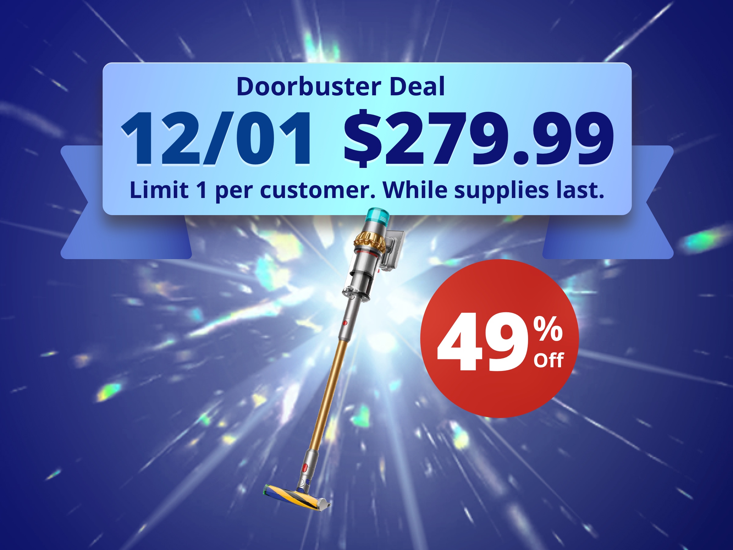 Dyson V15 Detect+ Vacuum | Iron/Gold