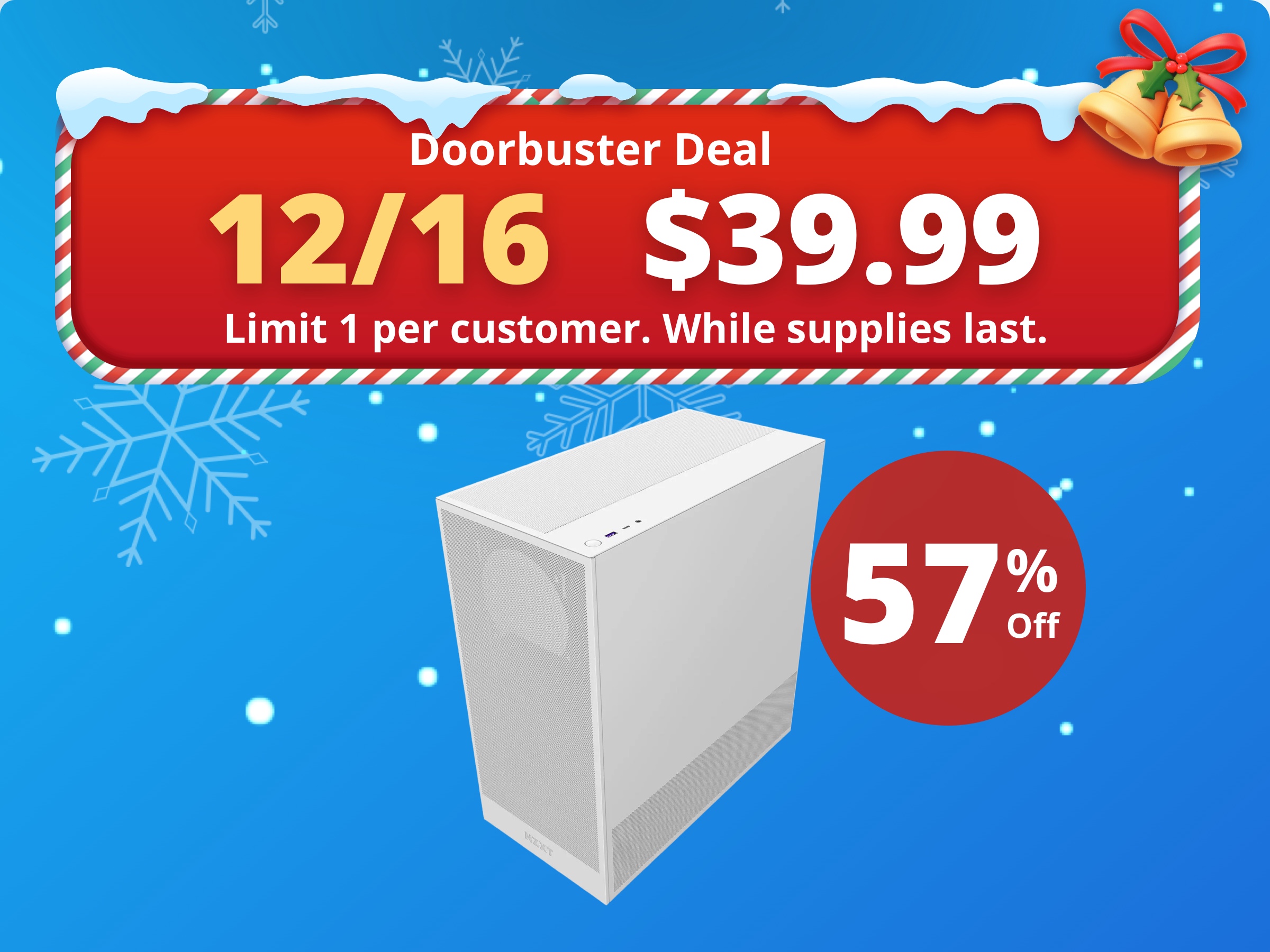 NZXT H Series H5 Flow 2024 Edition ATX Mid Tower Chassis All White Color NZXT H Series H5 Flow 2024 Edition ATX Mid Tower Chassis All White Color