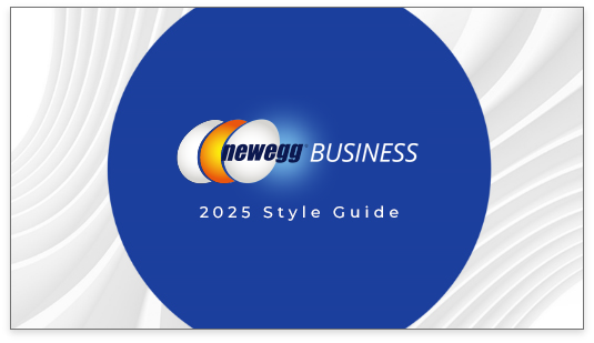 Newegg Business Brand Style Guide