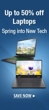 Up to 50% off laptops