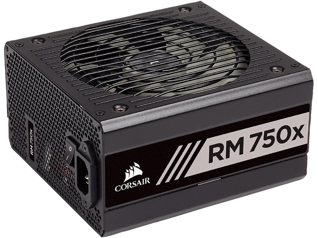 CORSAIR RMx Series RM750x CP-9020179-NA 750W ATX12V / EPS12V 80 PLUS GOLD Certified Full Modular Power Supply
