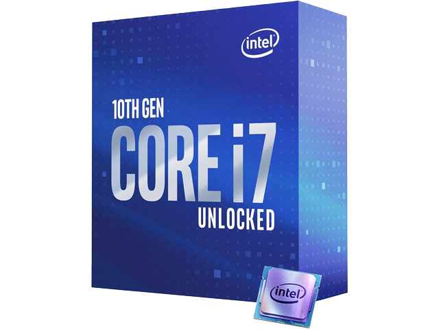 Intel Core i7-10700K Comet Lake 8-Core 3.8 GHz LGA 1200 125W BX8070110700K Desktop Processor Intel UHD Graphics 630