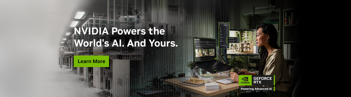 NVIDIA Powers the World's AI. and Yours.