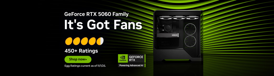 Nvidia RTX 5060 Rating Banner