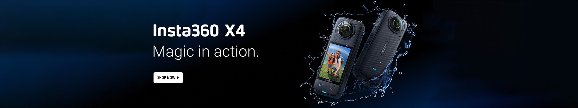 Insta360 X4 Banner