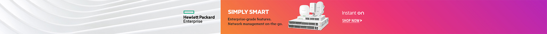 HPE Instant On Banner