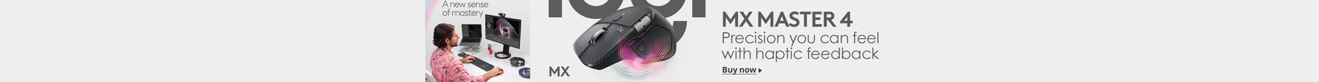 Logitech MX Master 4 Banner