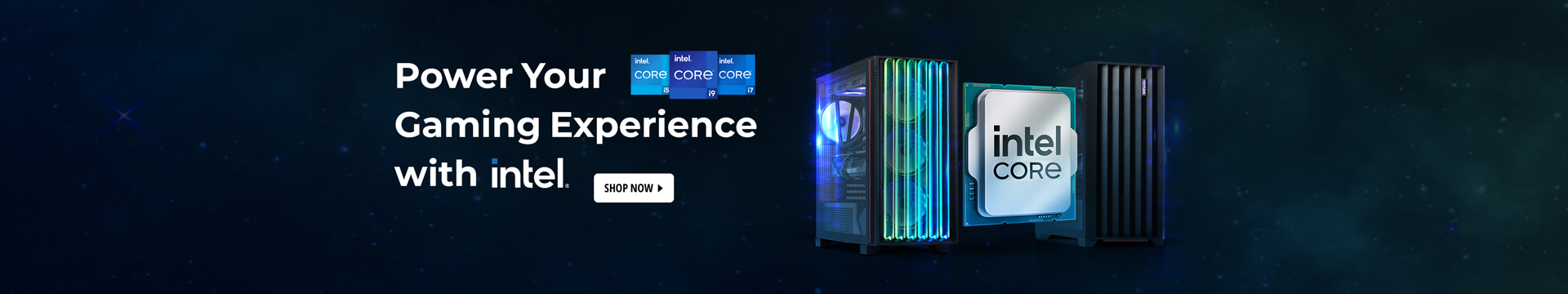 Power your Gaming Experience with intel