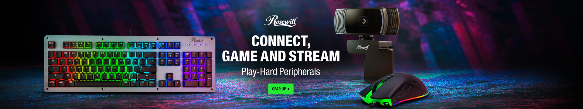 CONNECT, GAME AND STREAM