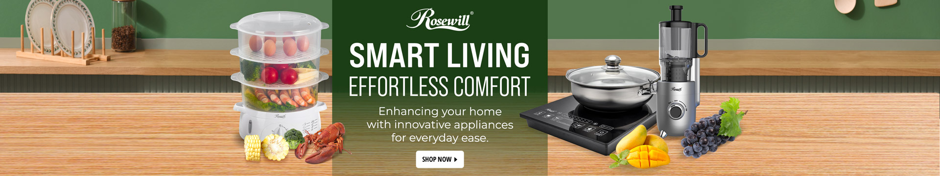 Rosewill - Smart Living  Home Appliance