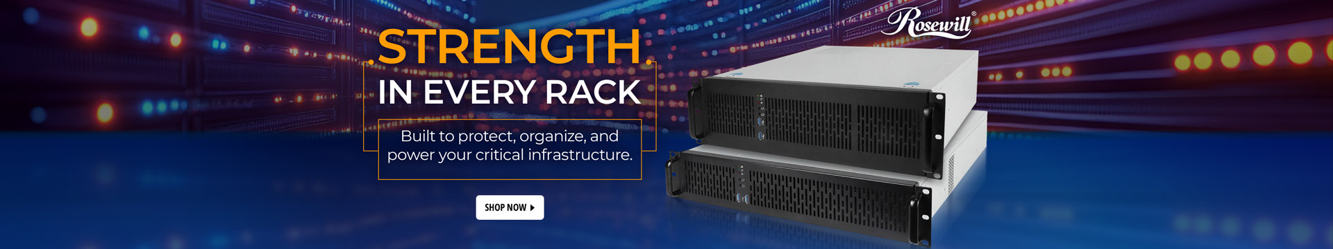Rosewill - Strength In Every Rack Server Chassis