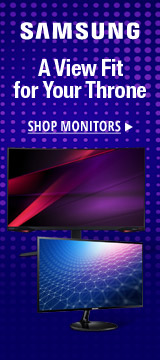 Samsung A View Fit for Your Throne