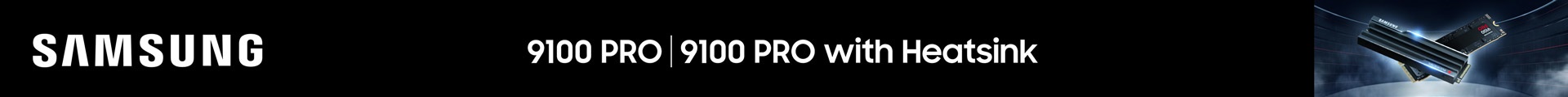 PCle 5.0 NVMe SSD 9100 pro