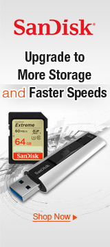 Sandisk Upgrade to More Storage and Faster Speeds