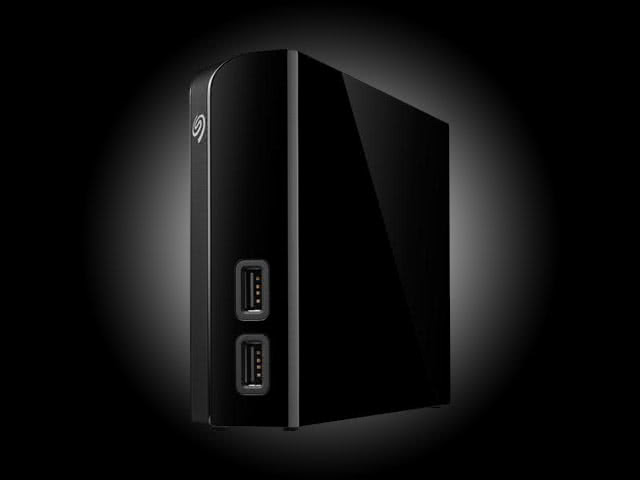 seagate - backup plus hub for mac 8tb external usb 3.0 portable hard drive - white