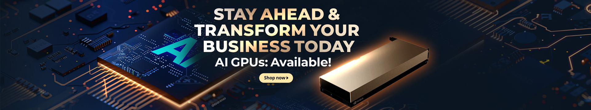 Stay ahead & transform your business today