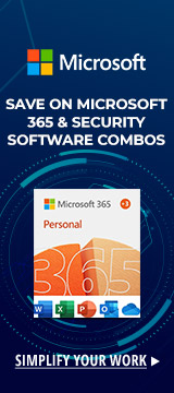 Save on microsoft 365 & security software combos
