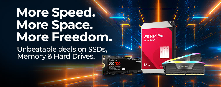 More Speed. More Space. More Freedom