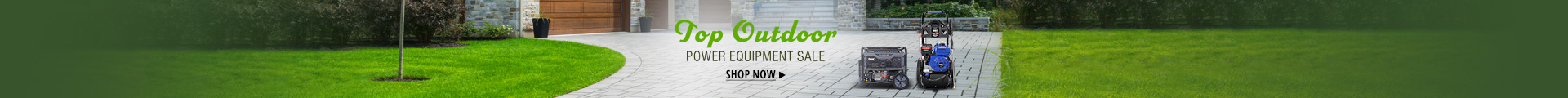 Top Outdoor Power Equipment Sale