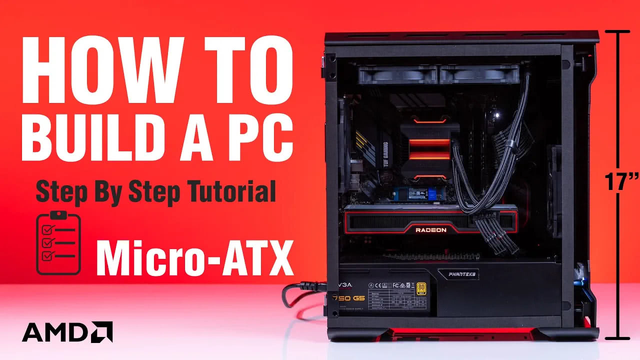 How To Build A Micro ATX PC (Mid size)