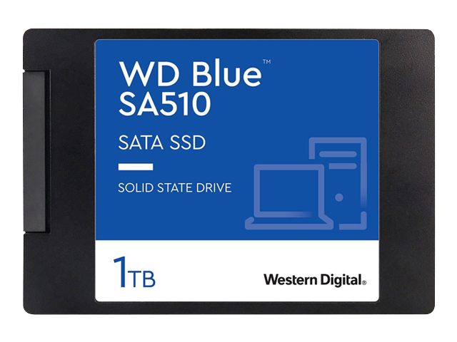 Western Digital Blue SA510 2.5" 1TB SATA III Internal Solid State Drive (SSD) WDS100T3B0A